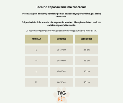 Obroża z uchwytem na lokalizator kompatybilna z AirTag